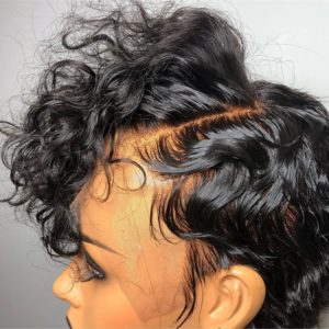 Chloe - Curly Front Lace Brazilian Virgin Hair