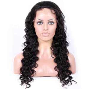 Waves  - Deep Body Wave- 360 Lace Wig Brazilian Virgin Hair - With Baby Hairs