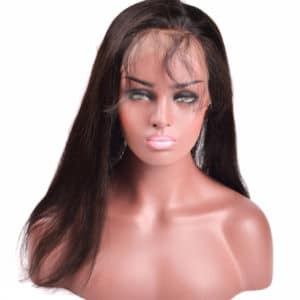 Natural Straight - 360 Lace Wig Brazilian Hair With Baby Hairs