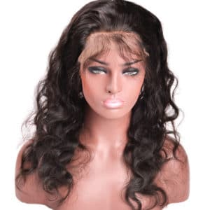 Body Wave- 360 Lace Wig Brazilian Virgin Hair With Baby Hairs