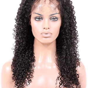 Saphire- Curly 360 Lace Wig Brazilian Hair - With Baby Hairs